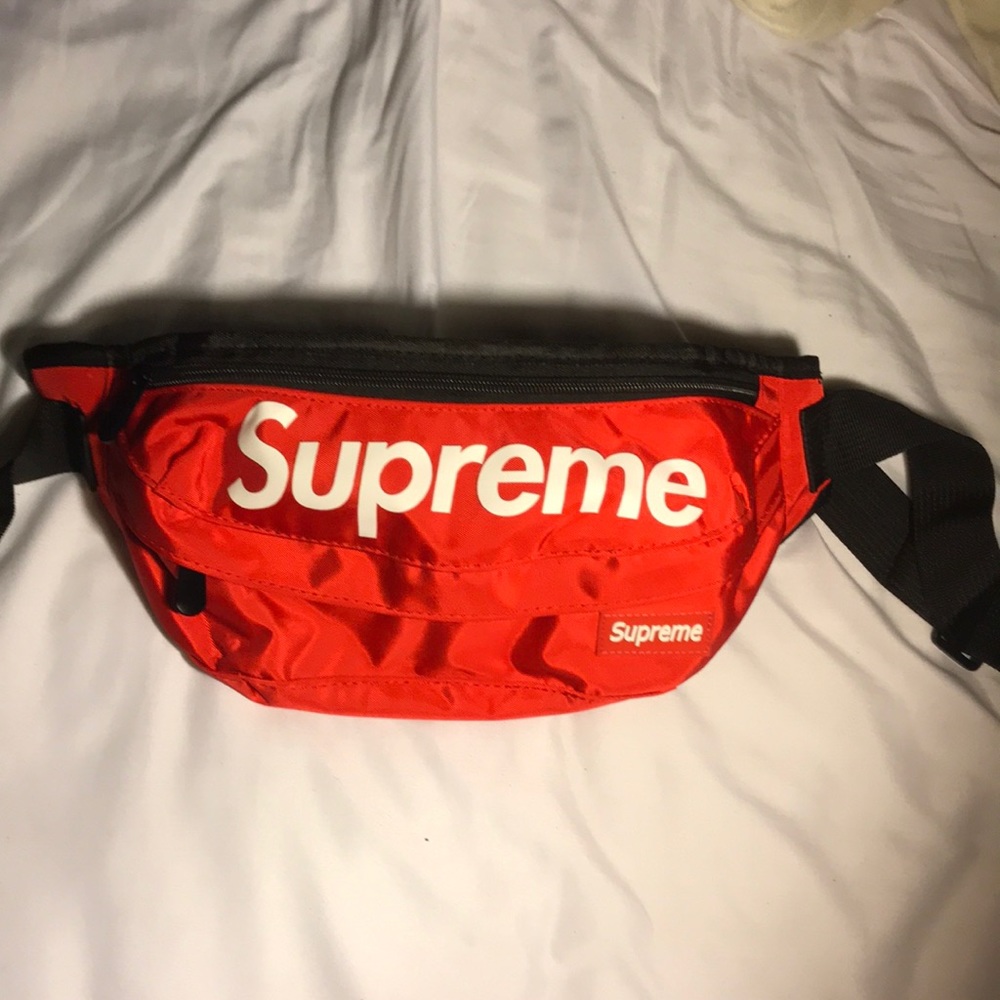 Supreme Red Sling Bag
